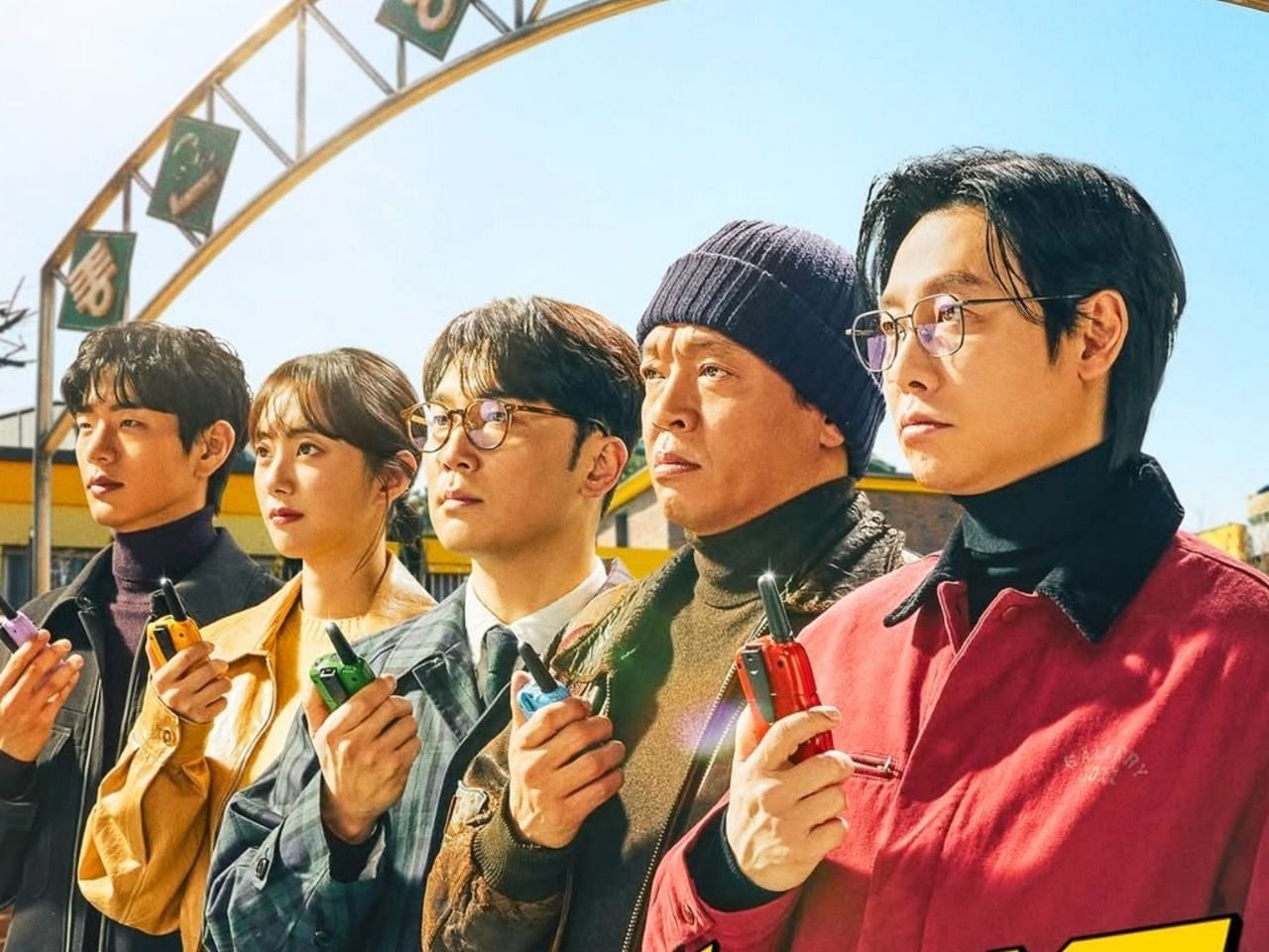 Featuring Seoul Busters cast (Image via Instagram/@disneyplushotstarth)